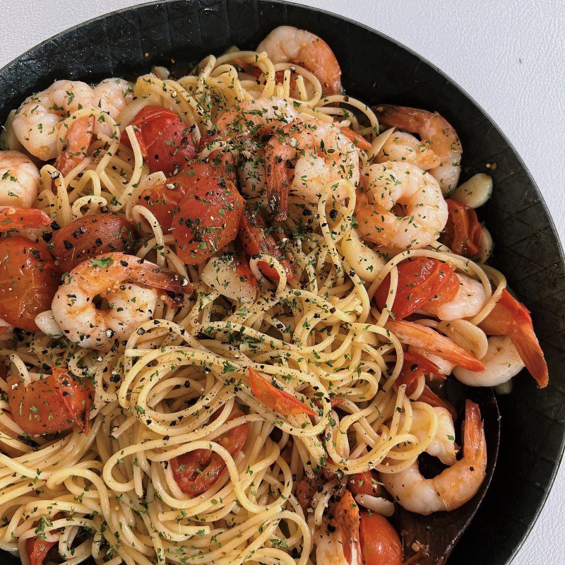 Công thức mì pasta tôm chuẩn vị Ý cực dễ làm ngay tại nhà - Ảnh 12